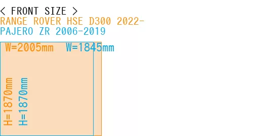 #RANGE ROVER HSE D300 2022- + PAJERO ZR 2006-2019